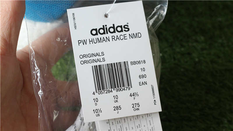 Original Pharrell x adidas NMD Human Race Blue BB0618